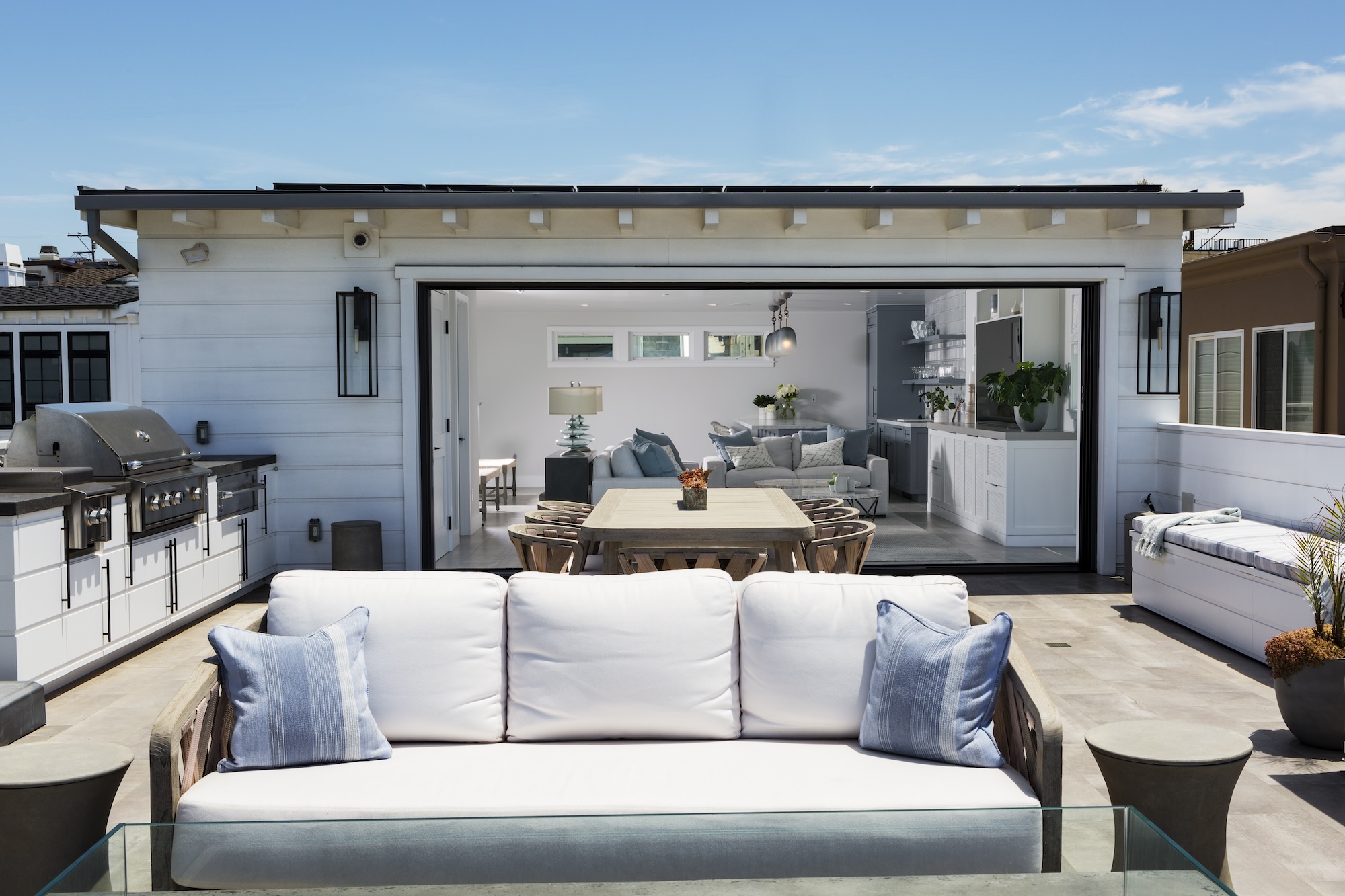 Hudson Home Interior Design Hermosa Beach Rooftop Design