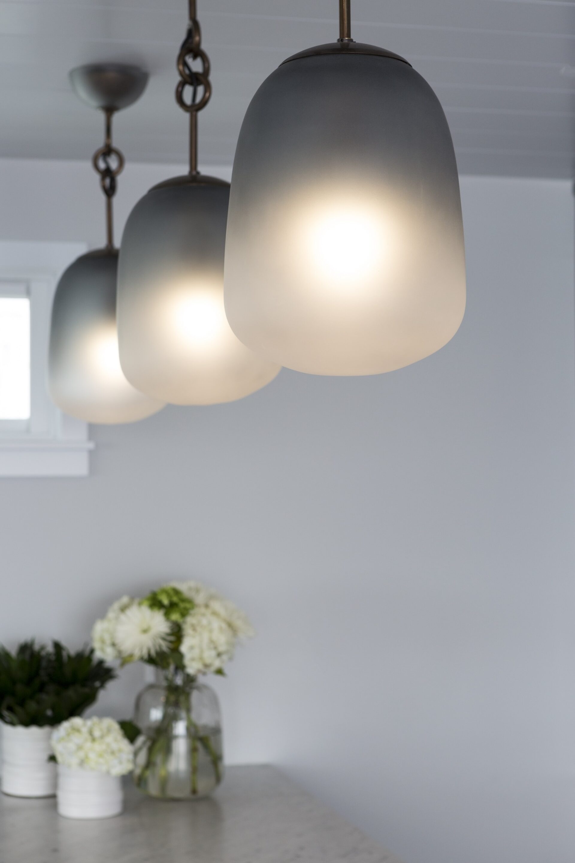 Lights Above Home Bar Hudson Home Interior Design