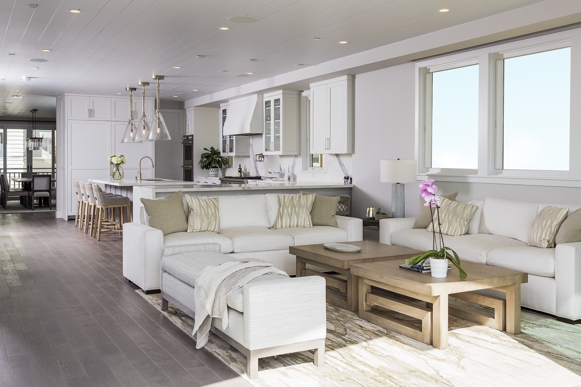 Living Room Kitchen Design Hudson Home Interior Design