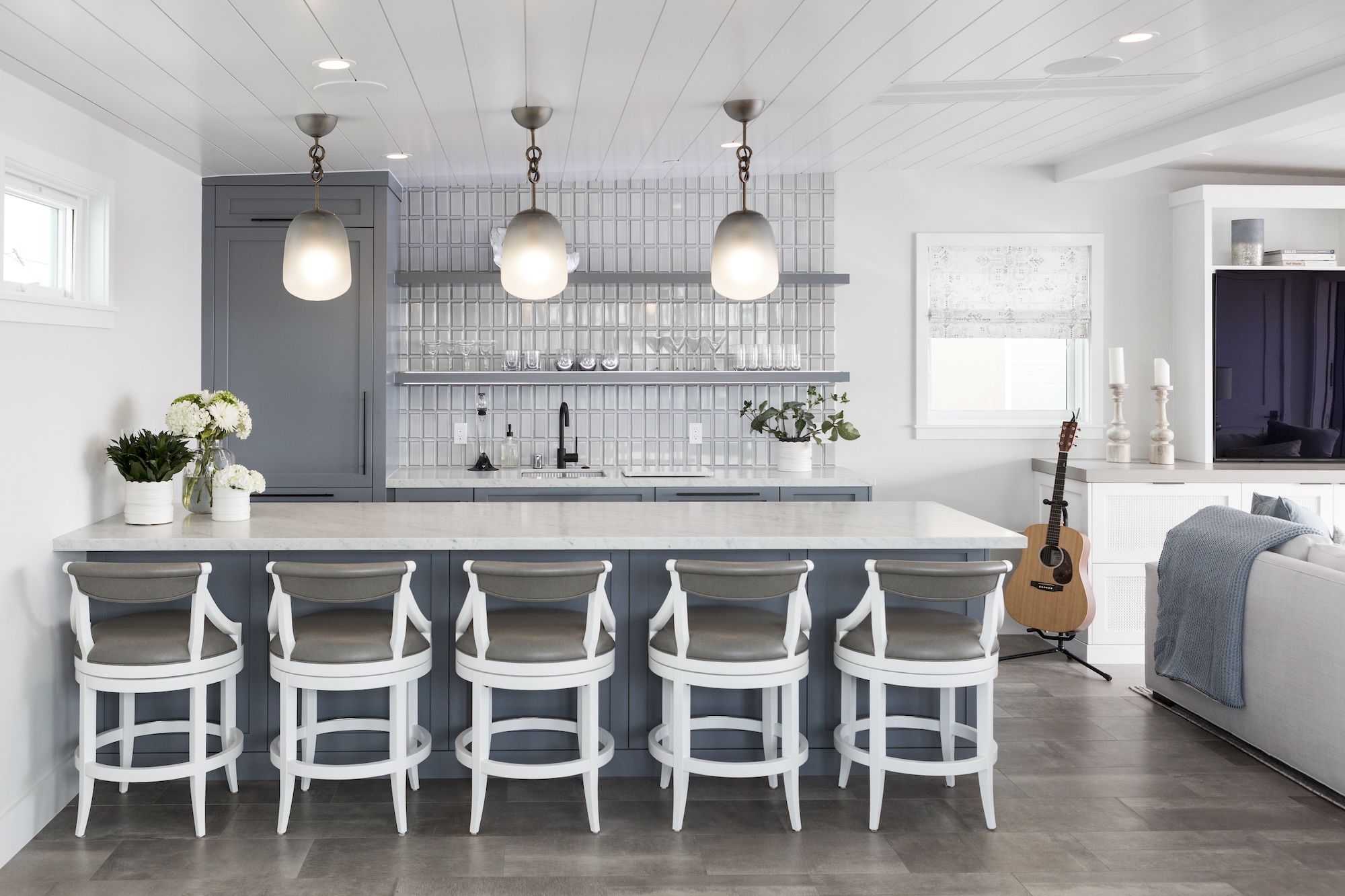 Wet Bar Design Barstools Hermosa Beach Ca