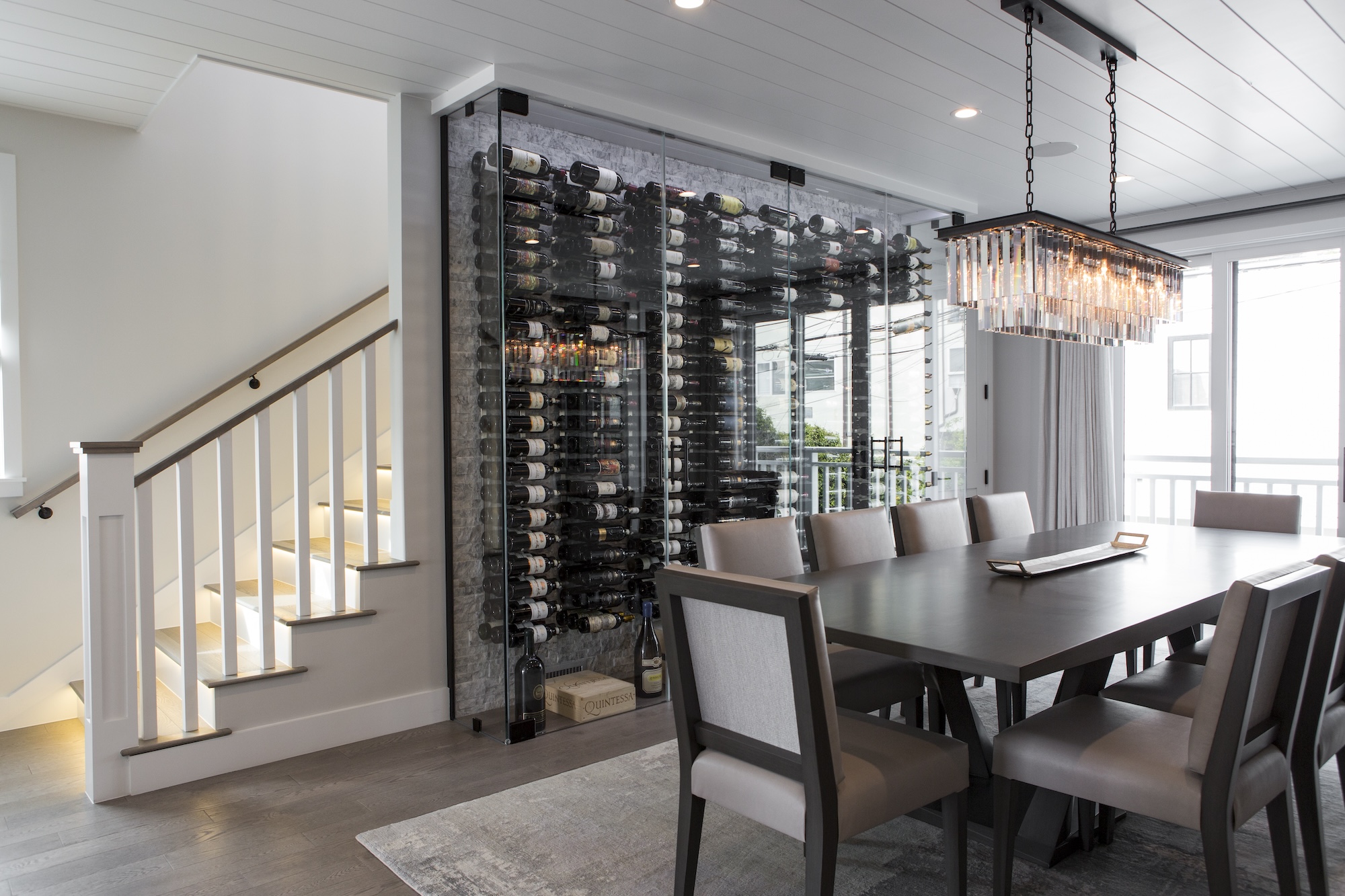 Wine Wall Glass Case Wine Display