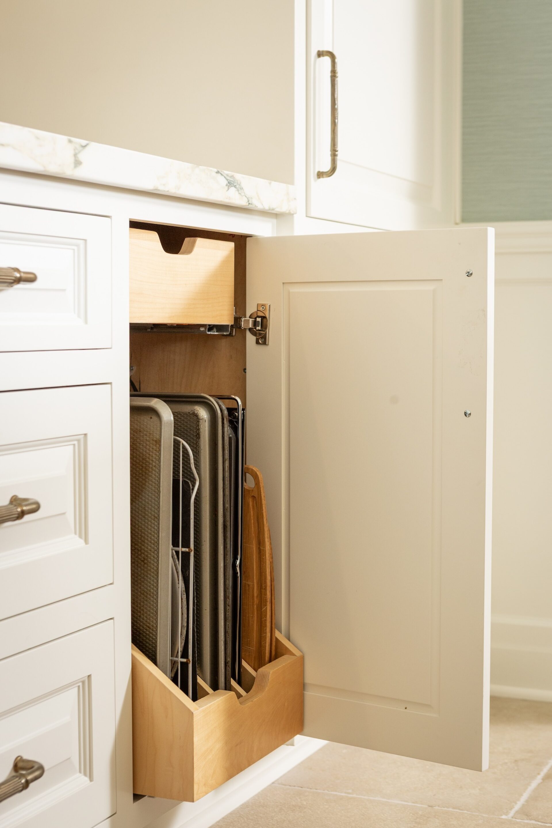 Baking Tray Storage Kitchen Design