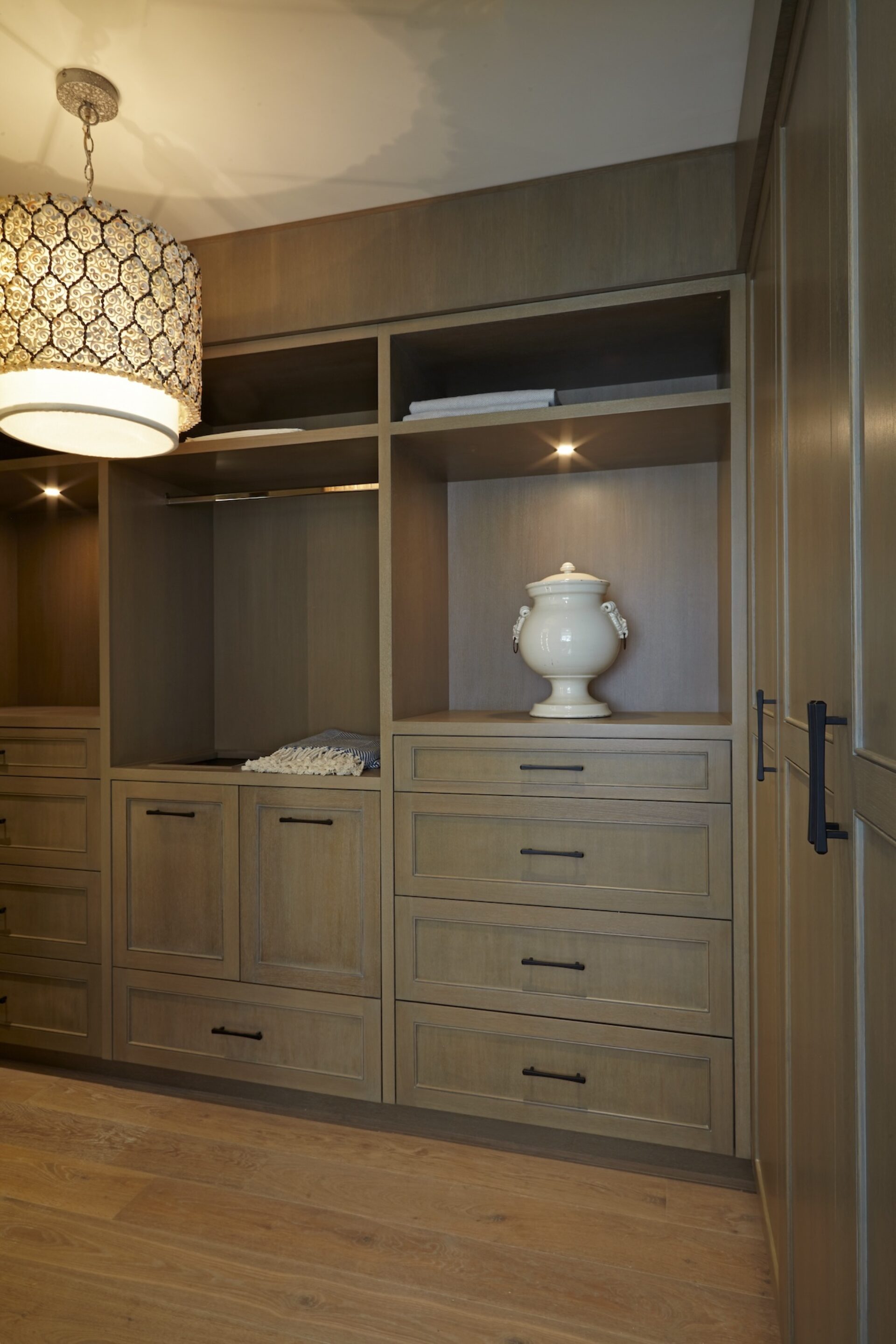 Built In Custom Cabinetry Walk In Closet