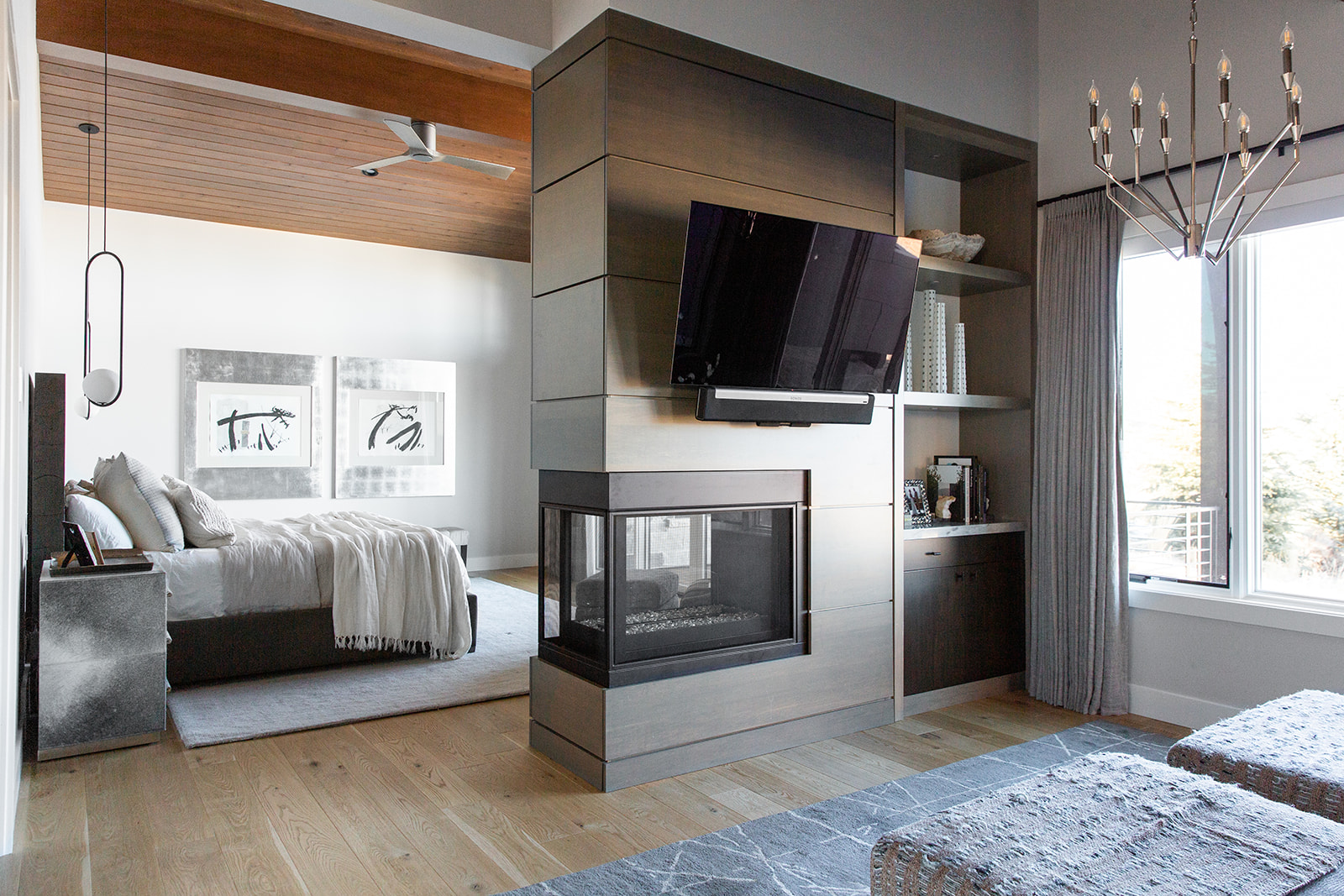 deer valley ut bedroom design fireplace