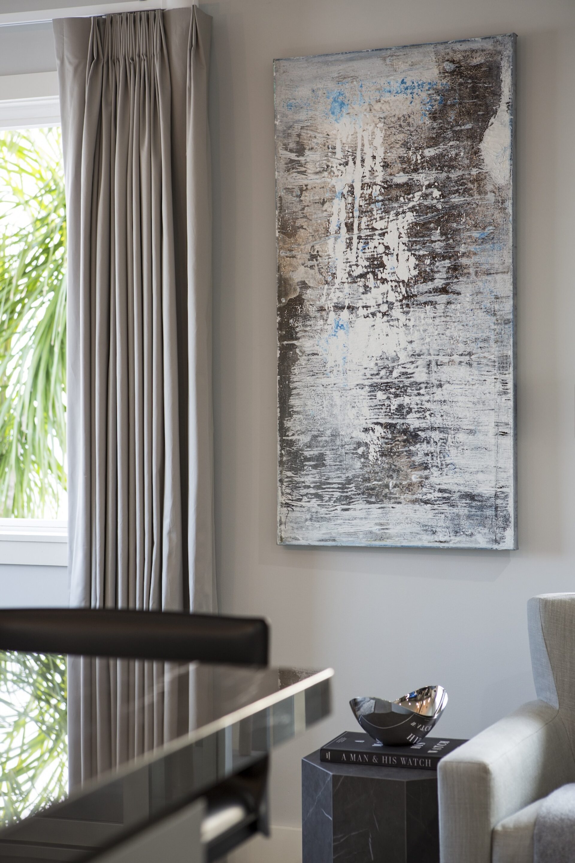 Living Room Artwork Vertical Painting