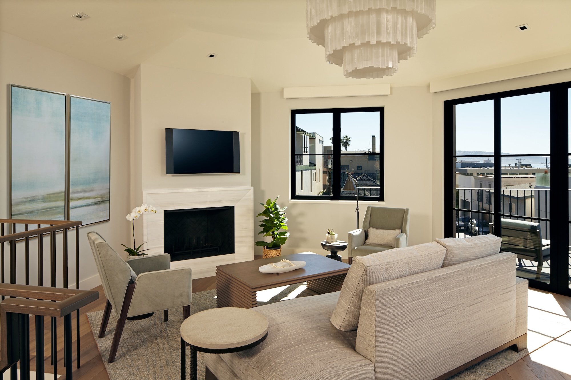 Living Room Design Manhattan Beach Ca