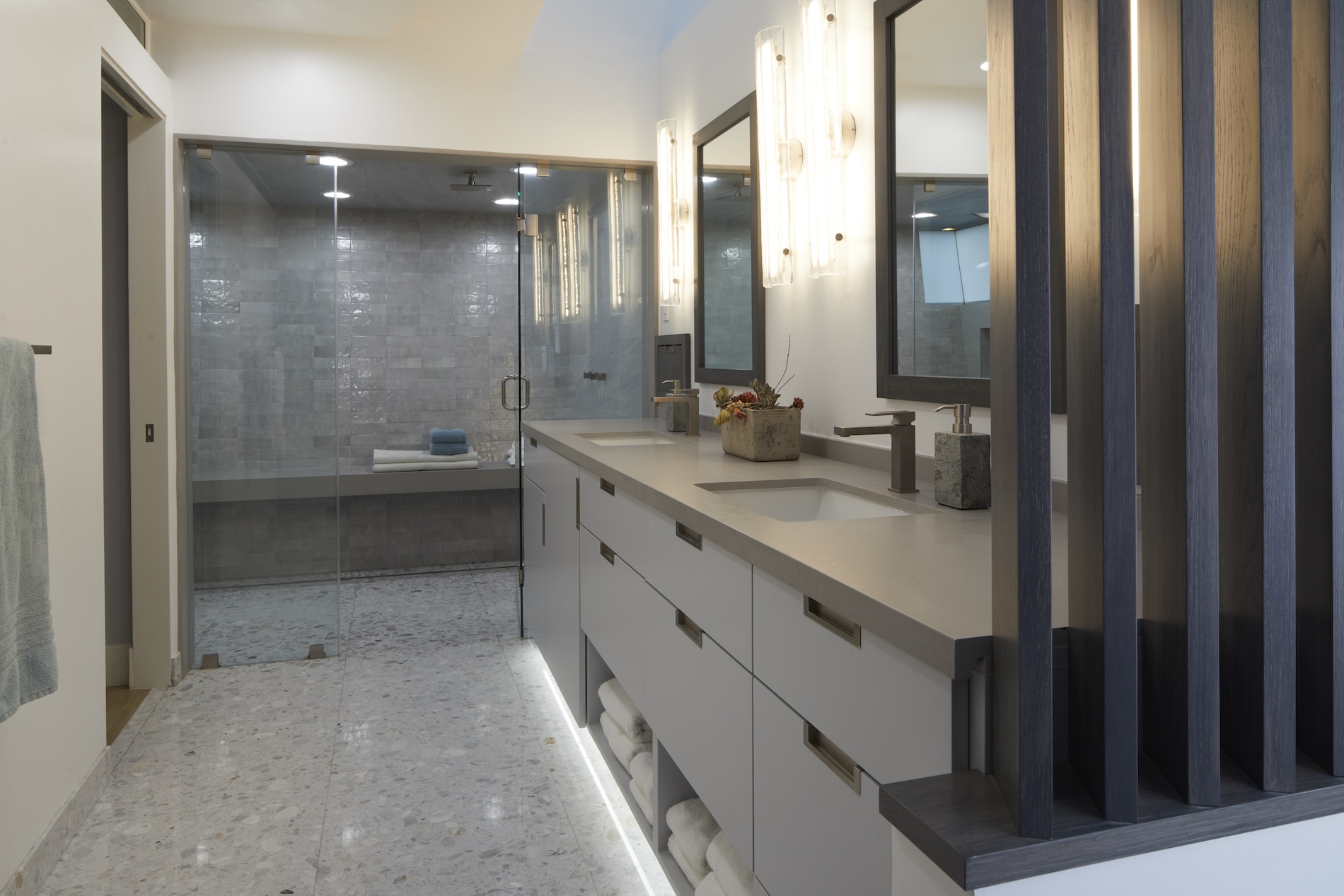 Primary Bathroom Design Manhattan Beach Ca