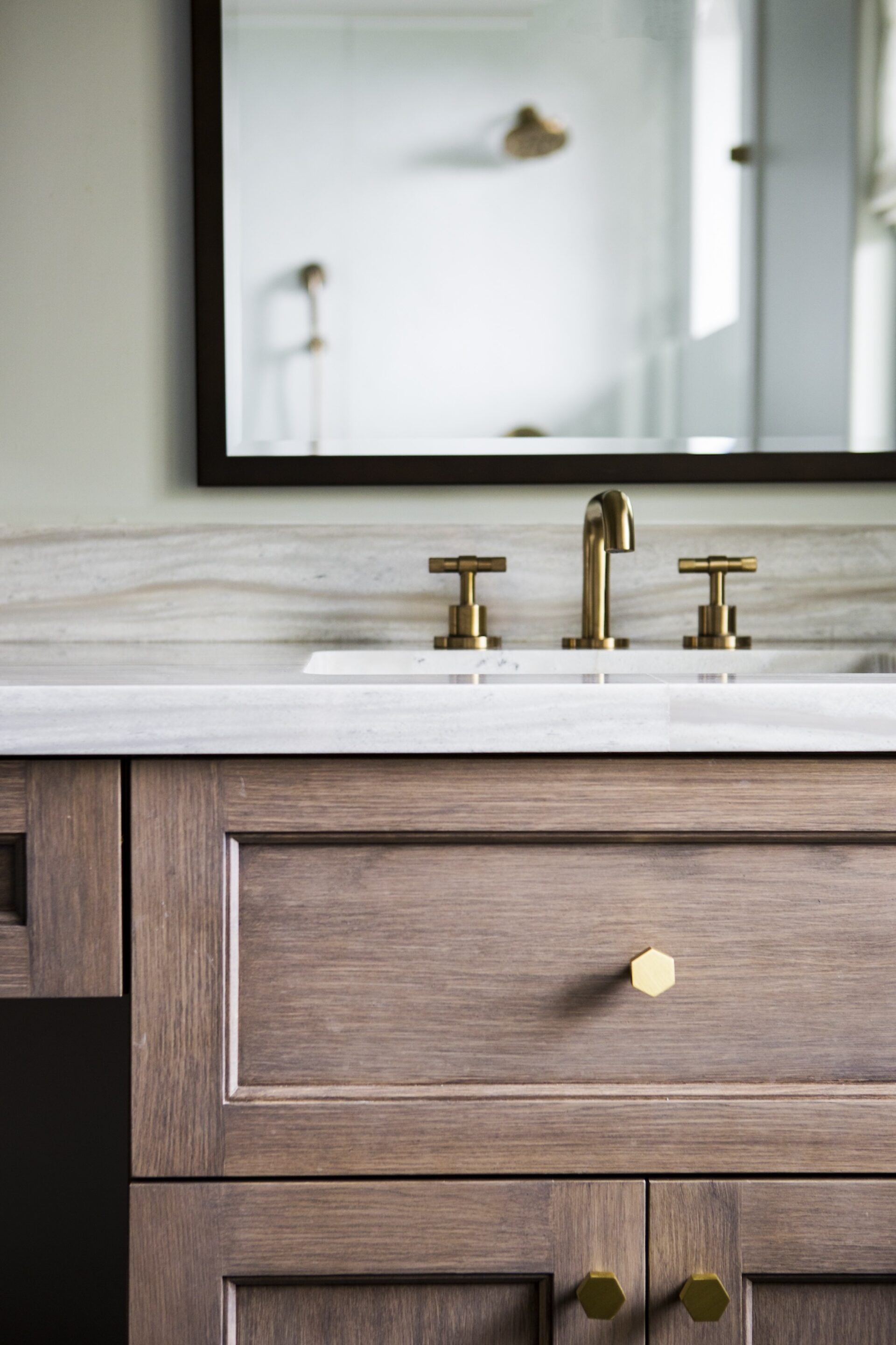 Primary Bathroom Vanity Detail