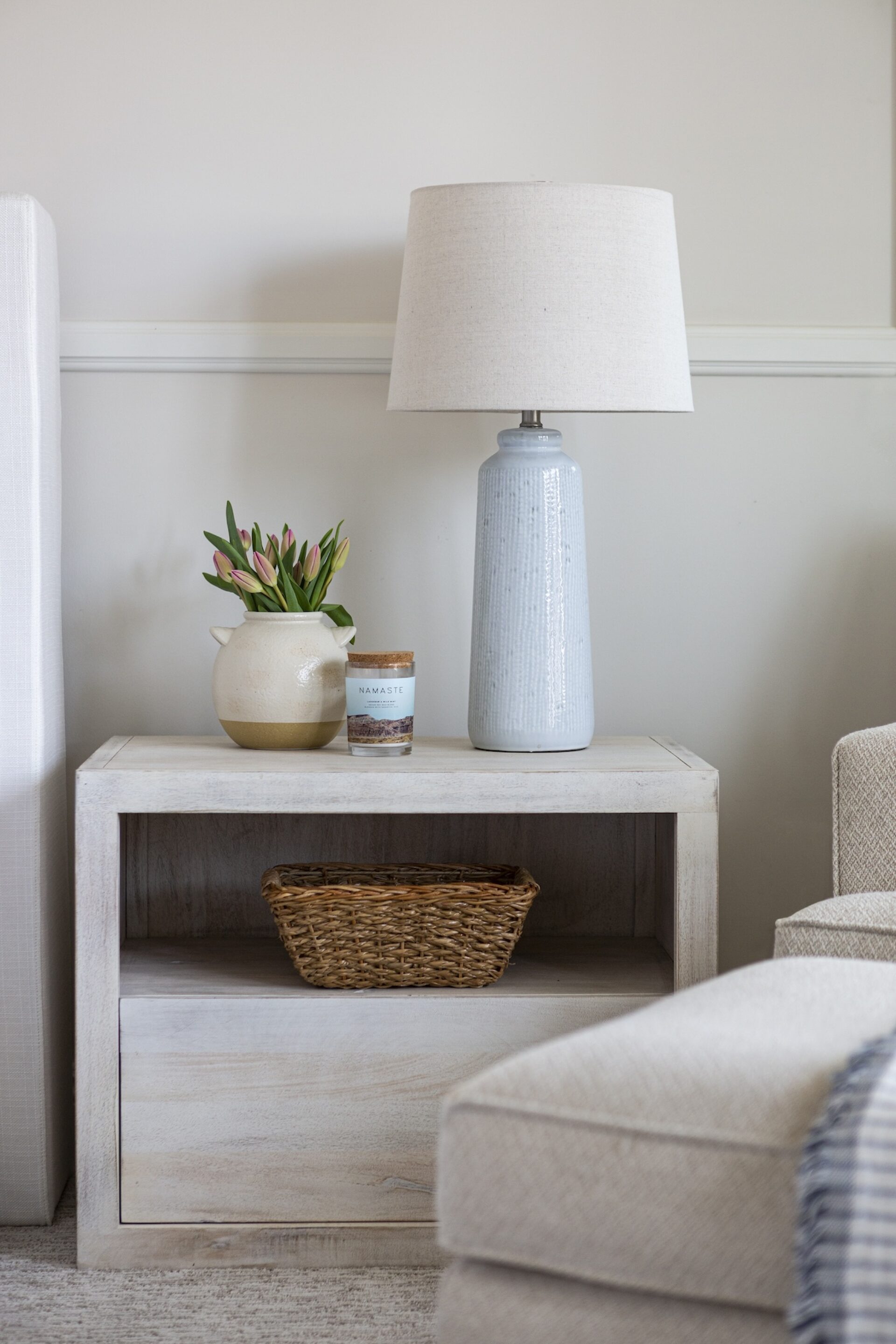 Primary Bedroom Nightstand Table