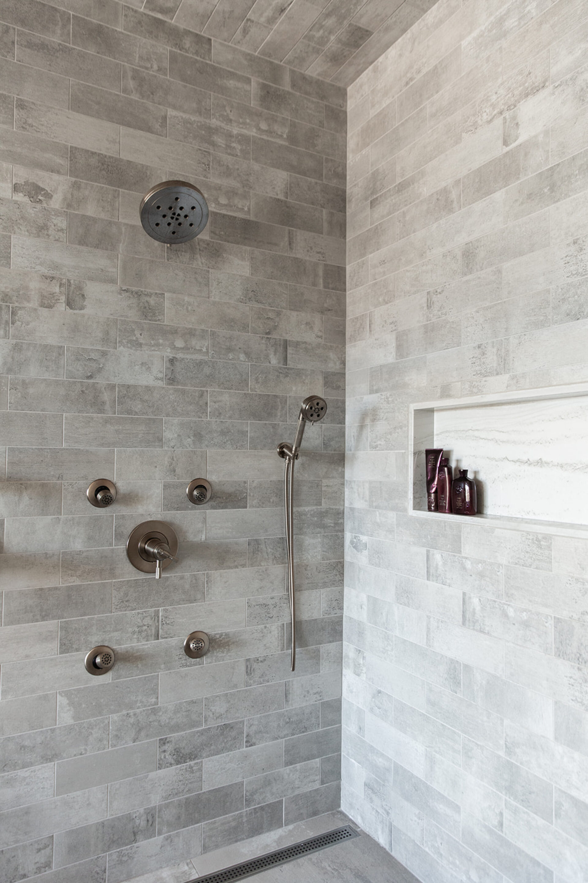 shower tile detail hudson home interior design
