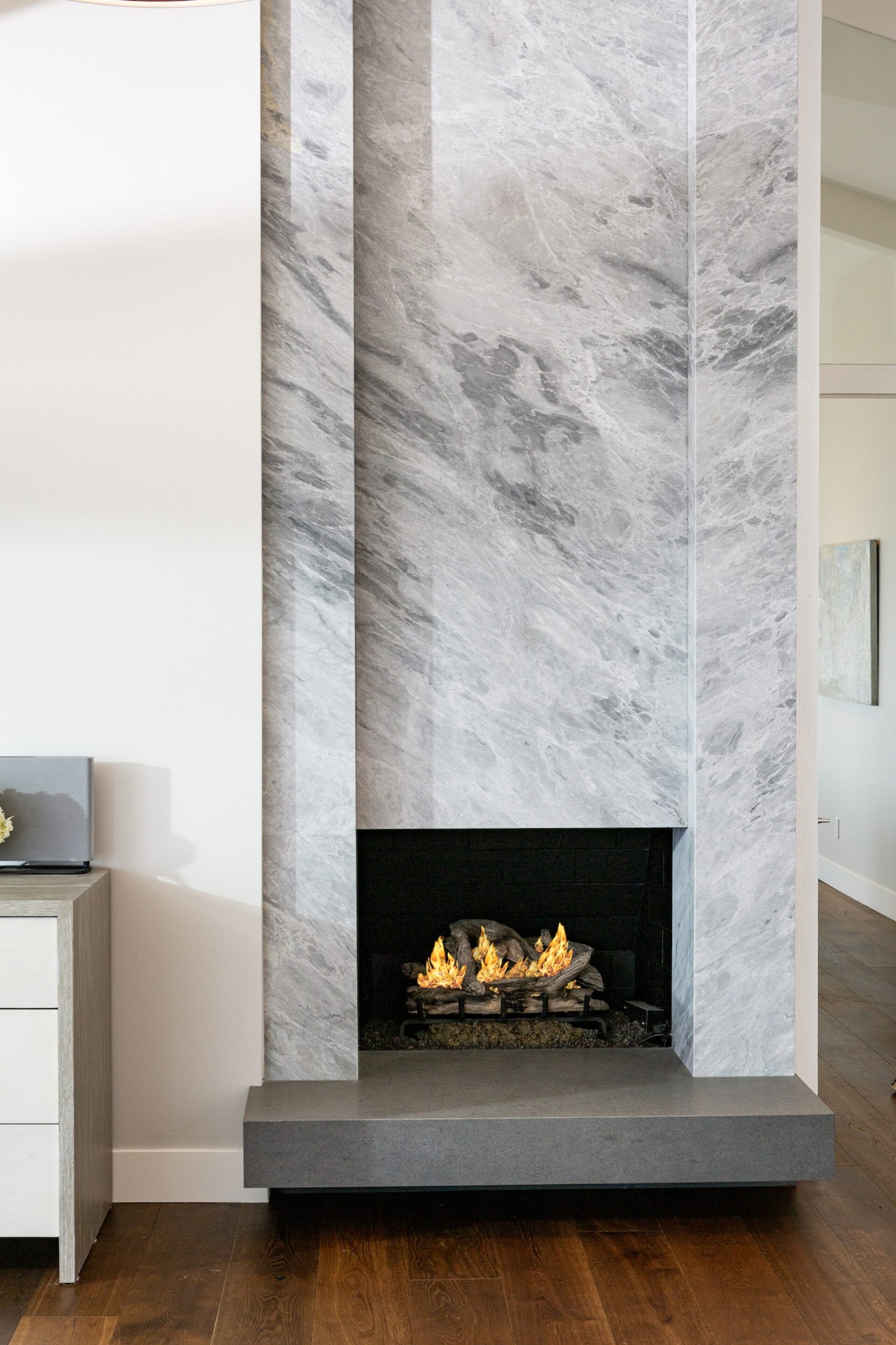 Stone Fireplace Design Rolling Hills Estates Ca